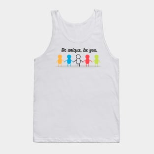 'Be Unique, Be You' Autism Awareness Shirt Tank Top